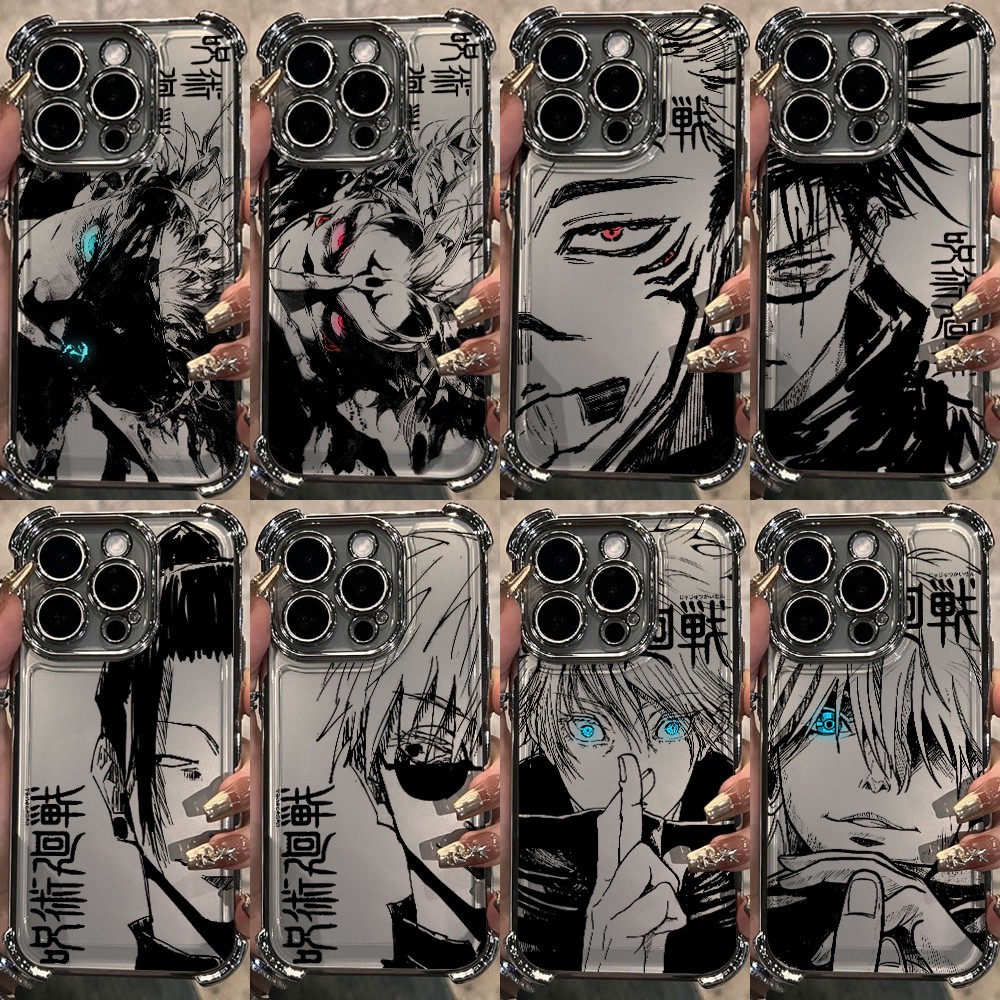 Phone Cases Jujutsu Kaisen - Anime Jujutsu Kaisen Gojo Plating Phone