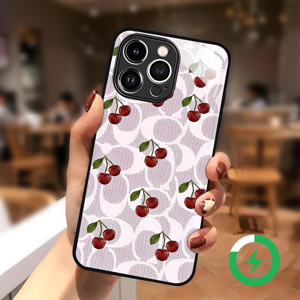 Cherry Luxury Pattern Phone Ca - огляд і ціна Phone Cases Xr Iphone