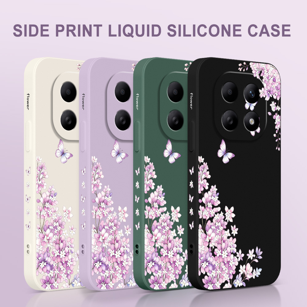 Violet Floral Phone Case For X - огляд і ціна Phone Cases Xiaomi 15