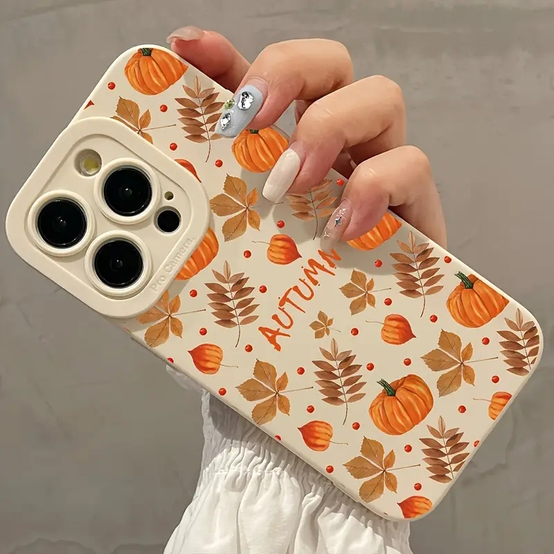 Autumn Maple Leaves Pumpkin Pa - огляд і ціна Phone Cases Xiaomi 15