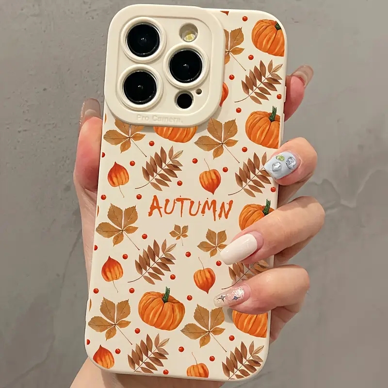 Autumn Maple Leaves Pumpkin Pa - огляд і ціна Phone Cases Xiaomi 15