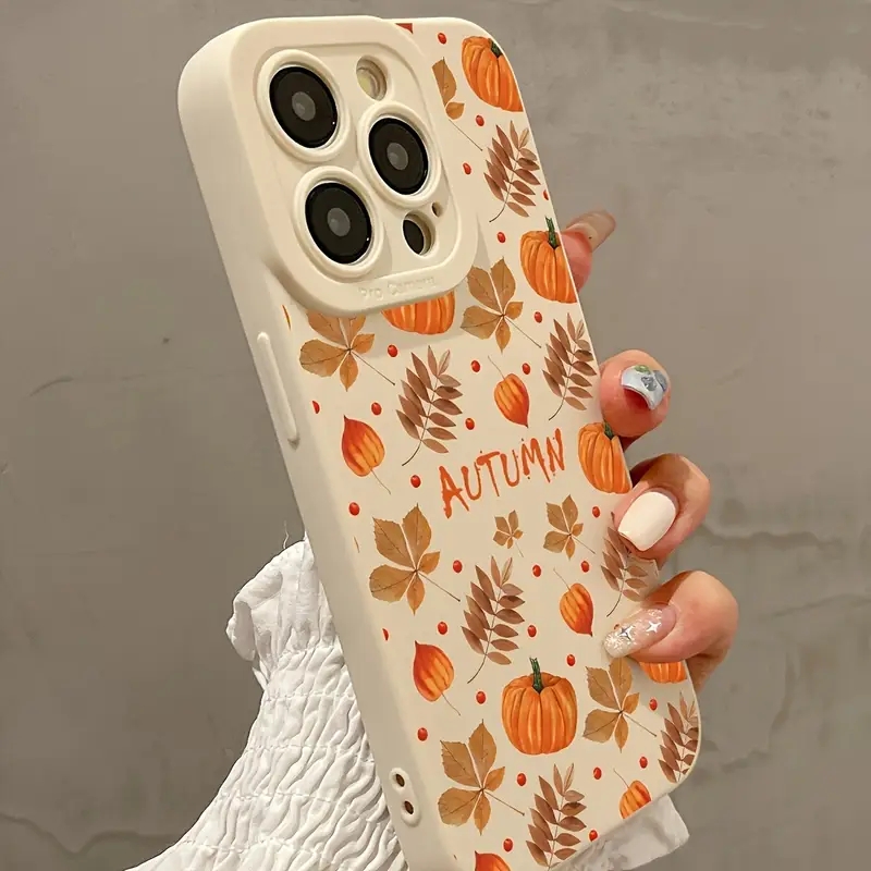 Autumn Maple Leaves Pumpkin Pa - огляд і ціна Phone Cases Xiaomi 15