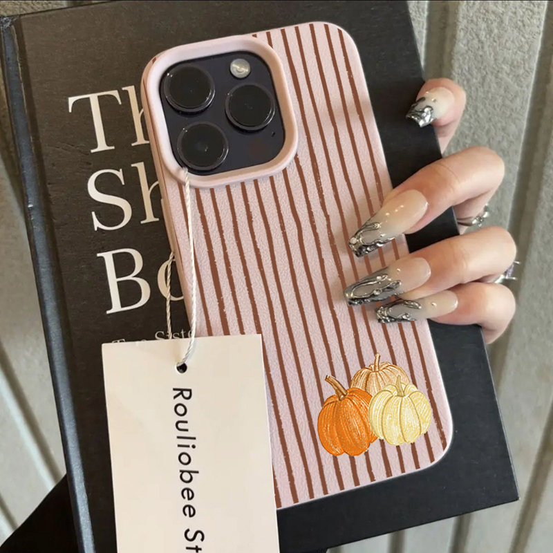 Brown Stripes Little Pumpkin P - огляд і ціна Phone Cases Xr Iphone