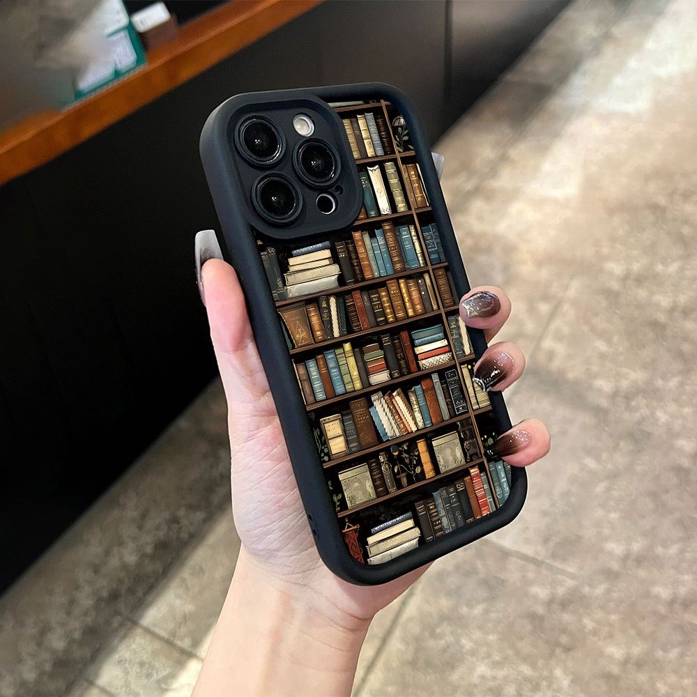 Book Shelf Creative Pattern Ph - огляд і ціна Phone Cases Xr Iphone