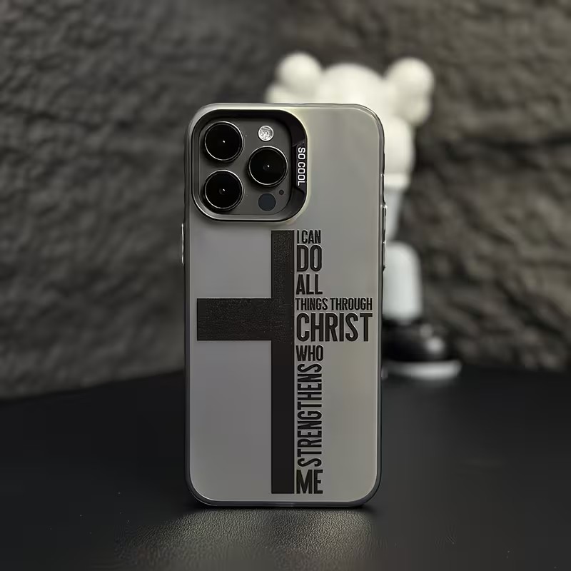 Anti Fingerprint Cross Bible P - огляд і ціна Phone Cases For Iphone 16