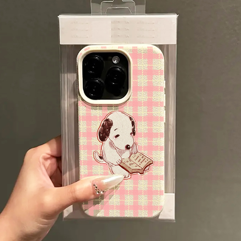 Cute Vintage Book Dog Litchi P - огляд і ціна Phone Cases Galaxy A16 5G
