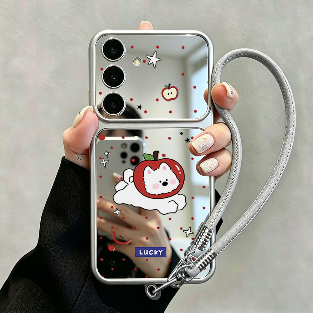 Make Up Mirror Cute Dog Phone  - огляд і ціна Phone Cases Galaxy A16 5G