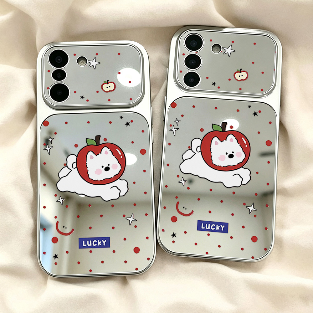 Make Up Mirror Cute Dog Phone  - огляд і ціна Phone Cases Galaxy A16 5G