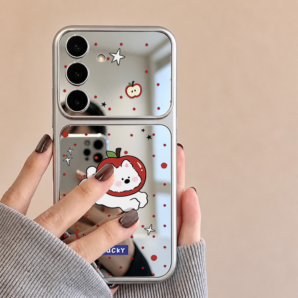 Make Up Mirror Cute Dog Phone  - огляд і ціна Phone Cases Galaxy A16 5G