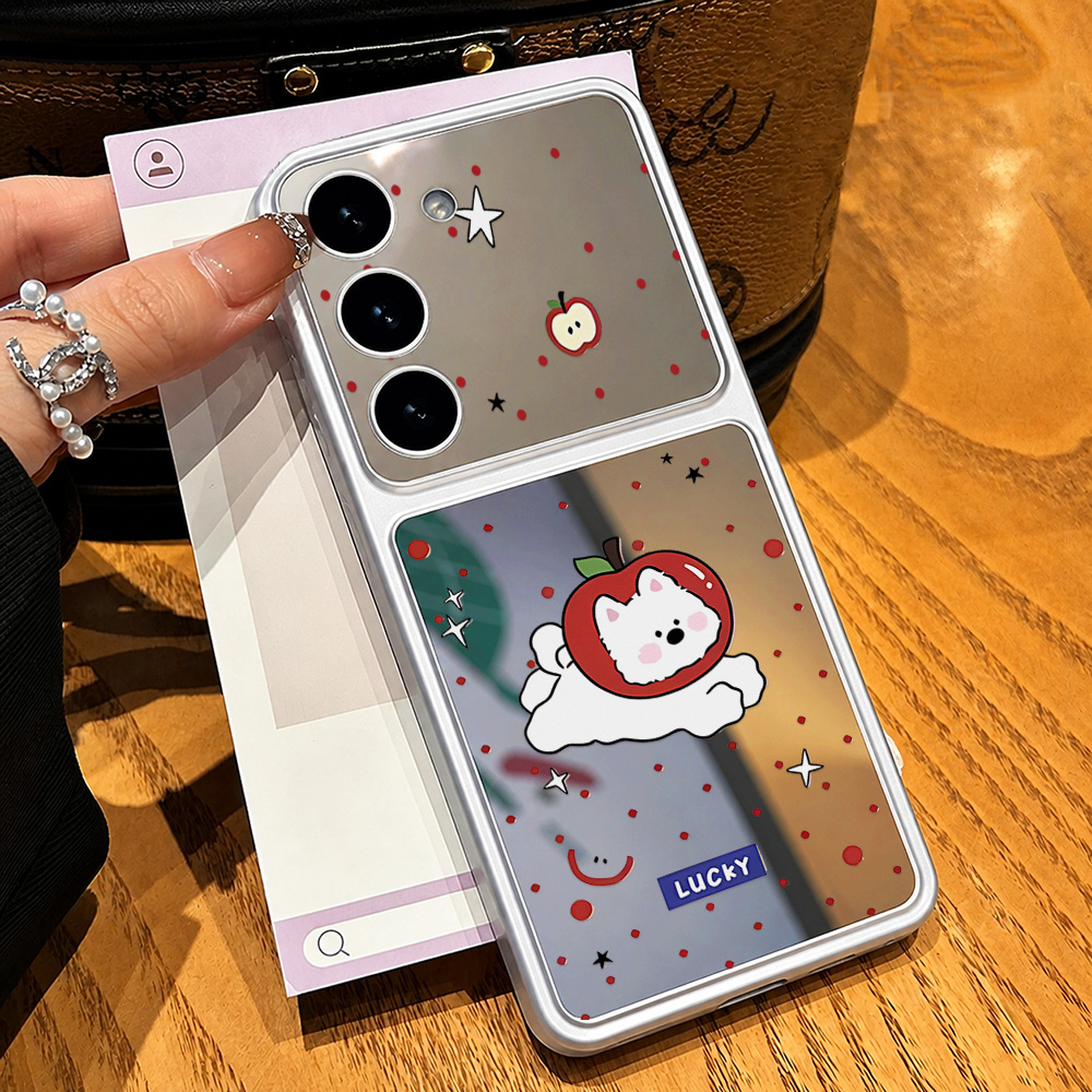 Make Up Mirror Cute Dog Phone  - огляд і ціна Phone Cases Galaxy A16 5G