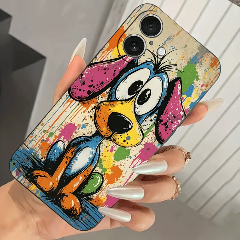 Graffiti Colored Puppy TPU Pho - огляд і ціна Phone Cases Xr Iphone