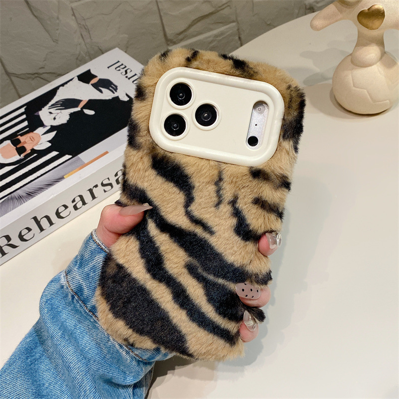 Luxury Zebra Pattern Fluffy Pl - огляд і ціна Phone Cases For Iphone 16