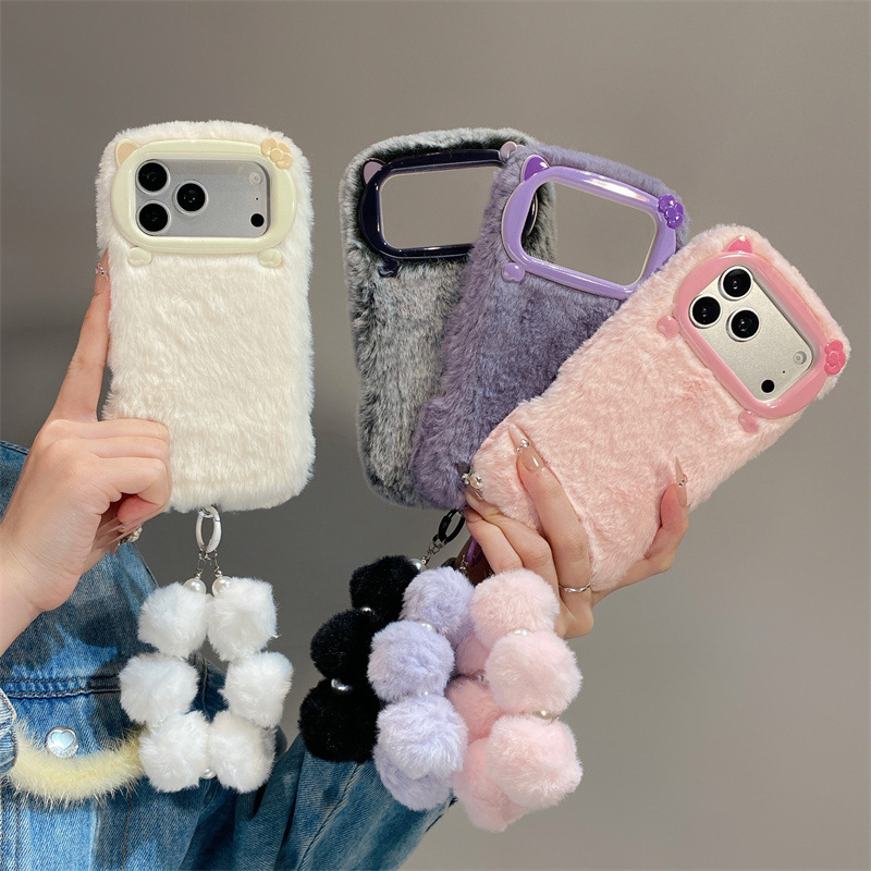 Luxury Solid Colors Furry Plus - огляд і ціна Phone Cases For Iphone 16