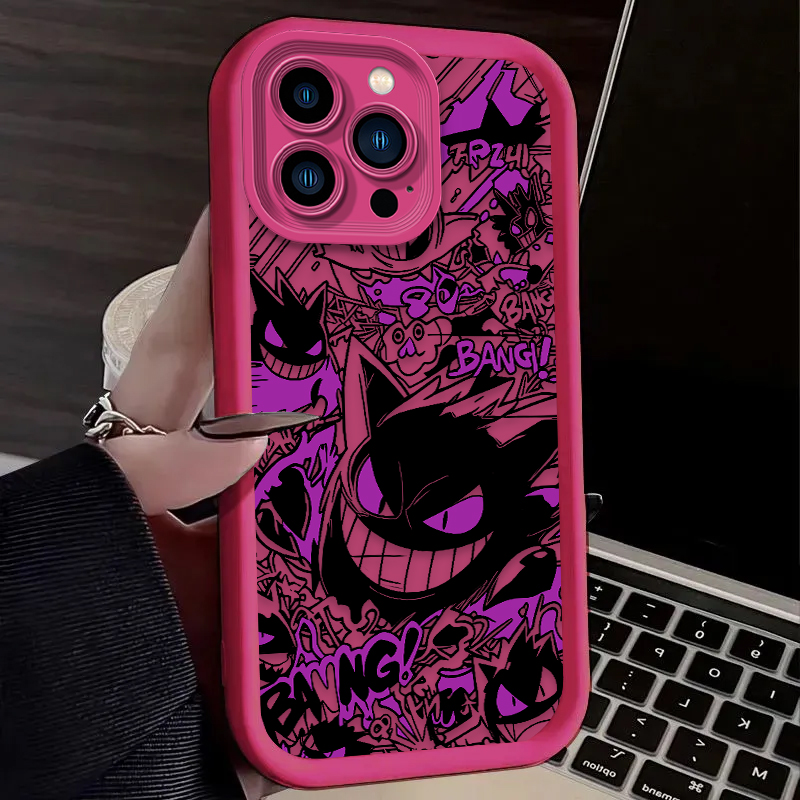 P-Pokemon Gengar Graffiti Phon - огляд і ціна Phone Cases Xr Iphone