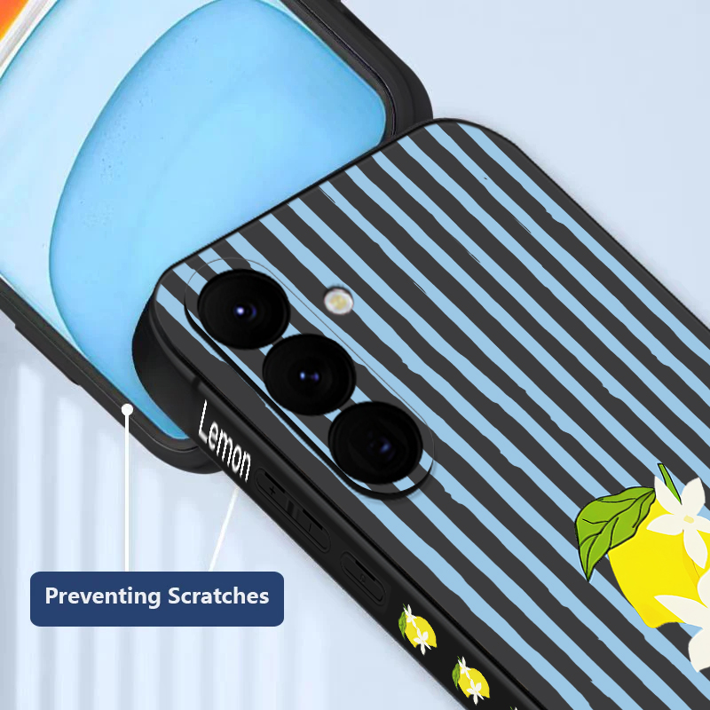 Stripe Lemon Print TPU Phone C - огляд і ціна Phone Cases Galaxy A16 5G