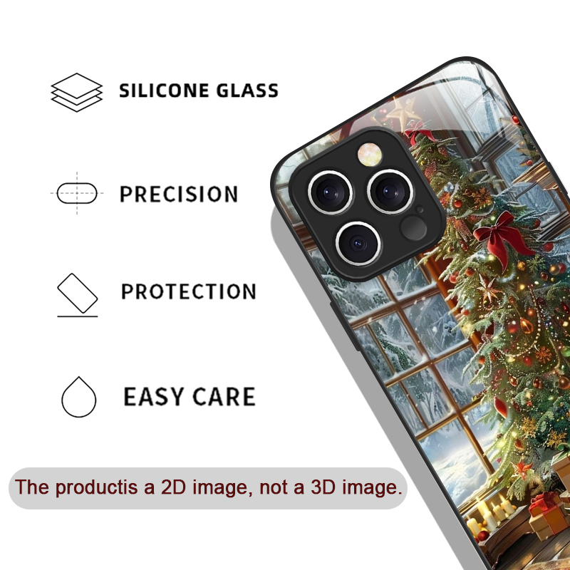 Christmas Tree Gift Snowy Town - огляд і ціна Phone Cases Xr Iphone