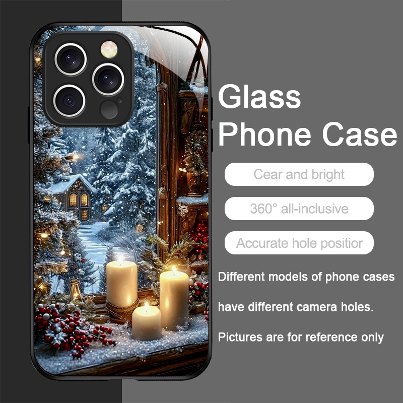 Christmas Tree Gift Snowy Town - огляд і ціна Phone Cases Xr Iphone